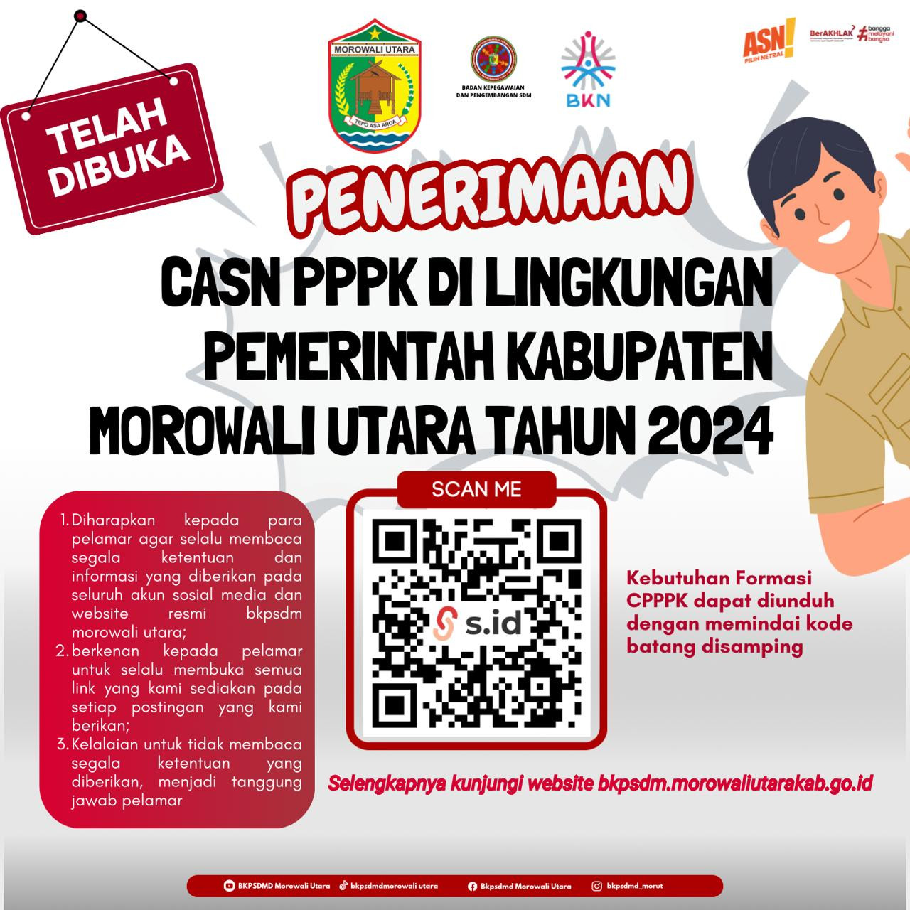 PENGUMUMAN FORMASI PPPK 2024