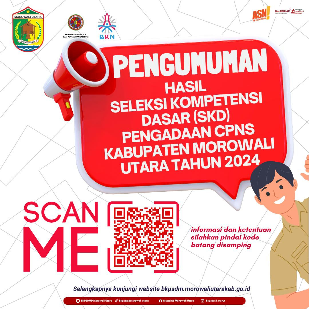 PENGUMUMAN LOLOS SKB TAHUN 2024