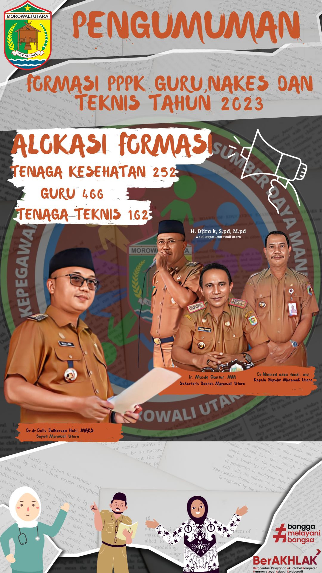 PENGUMUMAN FORMASI PPPK TAHUN 2023