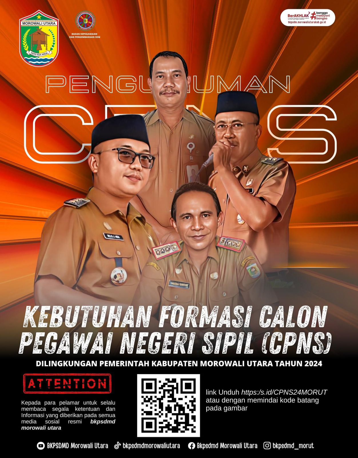 PENGUMUMAN FORMASI CPNS 2024