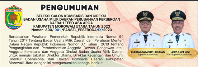 PERSYARATAN SELEKSI CALON KOMISARIS DAN DIREKSI