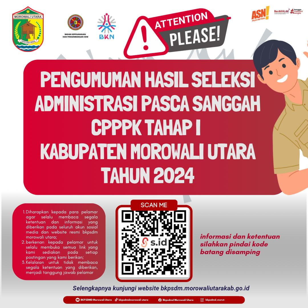 PENGUMUMAN HASIL SANGGAH PPPK 