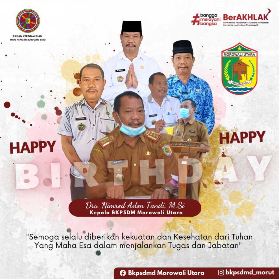 SELAMAT ULANG TAHUN KEPALA BKPSDM